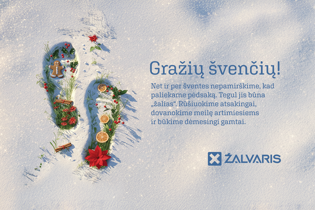 Gražių &scaron;venčių!&nbsp;